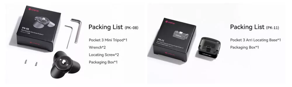 Ulanzi PK08 PK11 DJI OSMO Pocket 3