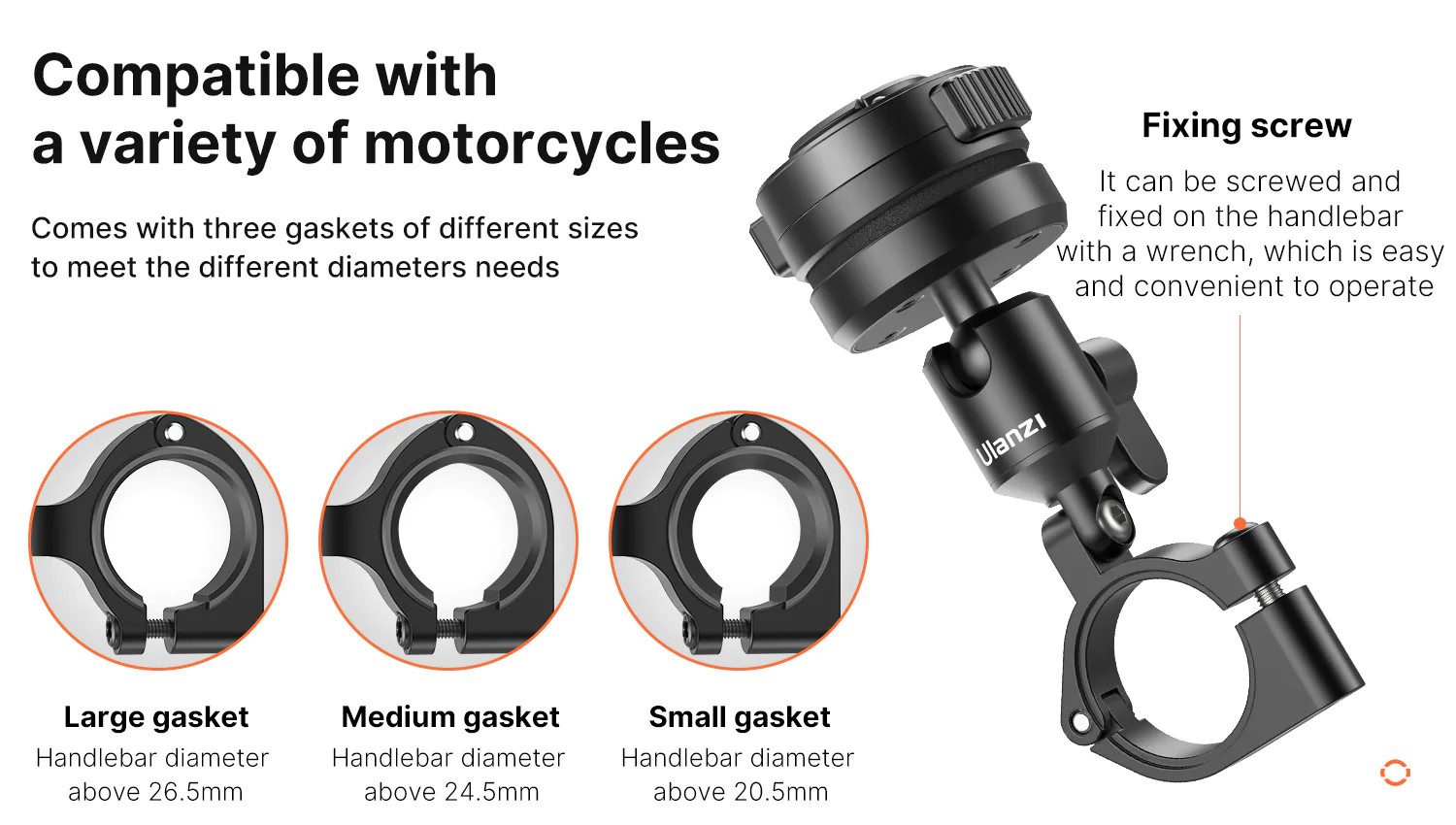 Ulanzi O-LOCK Motorcycle Stand