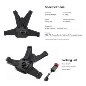 Ulanzi cm028 go quick ii magnetic chest mount harness (9)