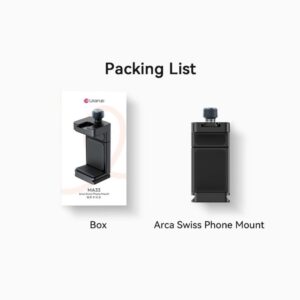 Ulanzi ma33 arca swiss phone mount (m022) detail (10)