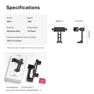 Ulanzi ma53 arca swiss phone mount m028 picture (9)