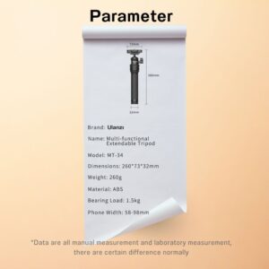 Ulanzi mt 34 extendable tripod with ball head picture (9)