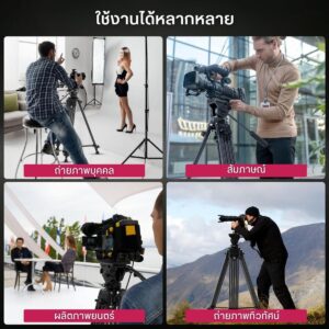 Ulanzi mt 81 heavy duty video tripod with fluid head (6)