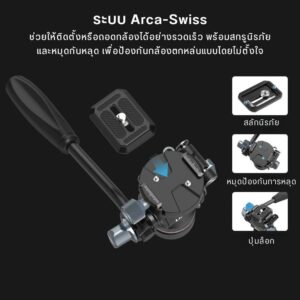 Ulanzi u190 pro fluid video head e009gbb1 (2)