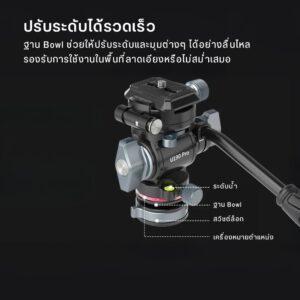 Ulanzi u190 pro fluid video head e009gbb1 (7)