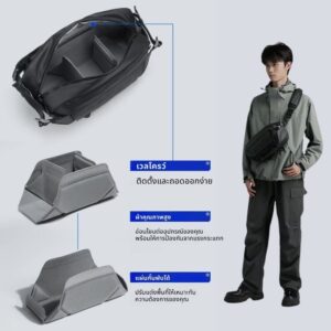 Ulanzi ab02 tai outdoor sling bag detail picture (10)