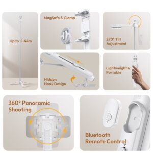Ulanzi tt88 4in1 magsafe overhead selfie stick picture detail (2)