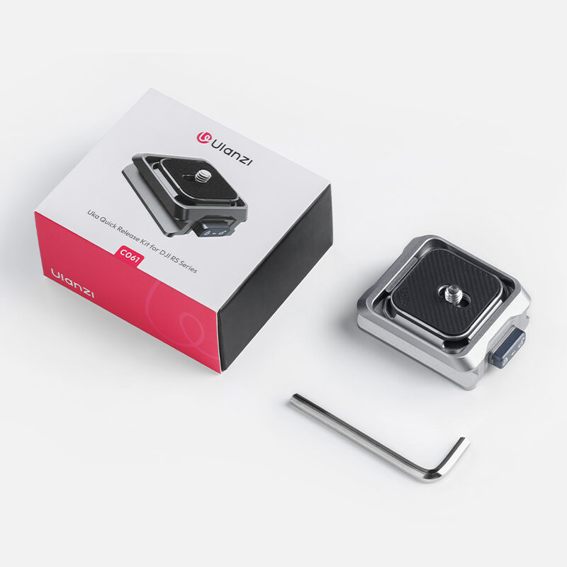 Ulanzi CO61 Uka Quick Release for Stabilizer อุปกรณ์ปลดเร็ว ไม้กันสั่น DJI RS4 - 14 Ulanzi co61 uka quick release for stabilizer อุปกรณ์ปลดเร็ว ไม้กันสั่น dji rs4 14