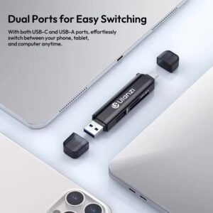 Ulanzi CR1 3-in-1 USB Card Reader ตัวอ่านการ์ด-1 Ulanzi cr1 3 in 1 usb card reader ตัวอ่านการ์ด 1