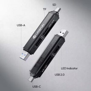 Ulanzi CR1 3-in-1 USB Card Reader ตัวอ่านการ์ด-5 Ulanzi cr1 3 in 1 usb card reader ตัวอ่านการ์ด 5