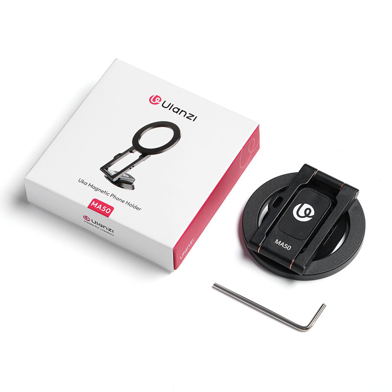 Ulanzi MA50 Uka Magnetic Phone Holder ที่จับมือถือแบบแม่เหล็ก Magsafe_26 Ulanzi ma50 uka magnetic phone holder ที่จับมือถือแบบแม่เหล็ก magsafe 26