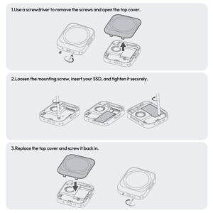 Ulanzi MA55 Magnetic SSD Enclosure 14 Ulanzi ma55 magnetic ssd enclosure 14