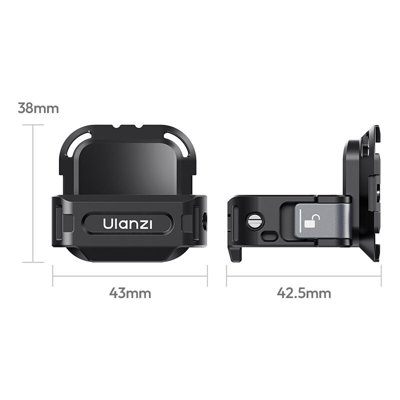 Ulanzi PK13 Pocket 3 Uka Quick-Release Adapter - 17 Ulanzi pk13 pocket 3 uka quick release adapter 17