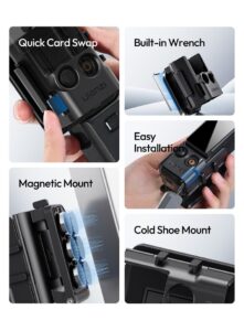 Ulanzi pk15 pocket 3 magnetic mount ขาตั้งแม่เหล็กสำหรับ dji pocket 3 (2)