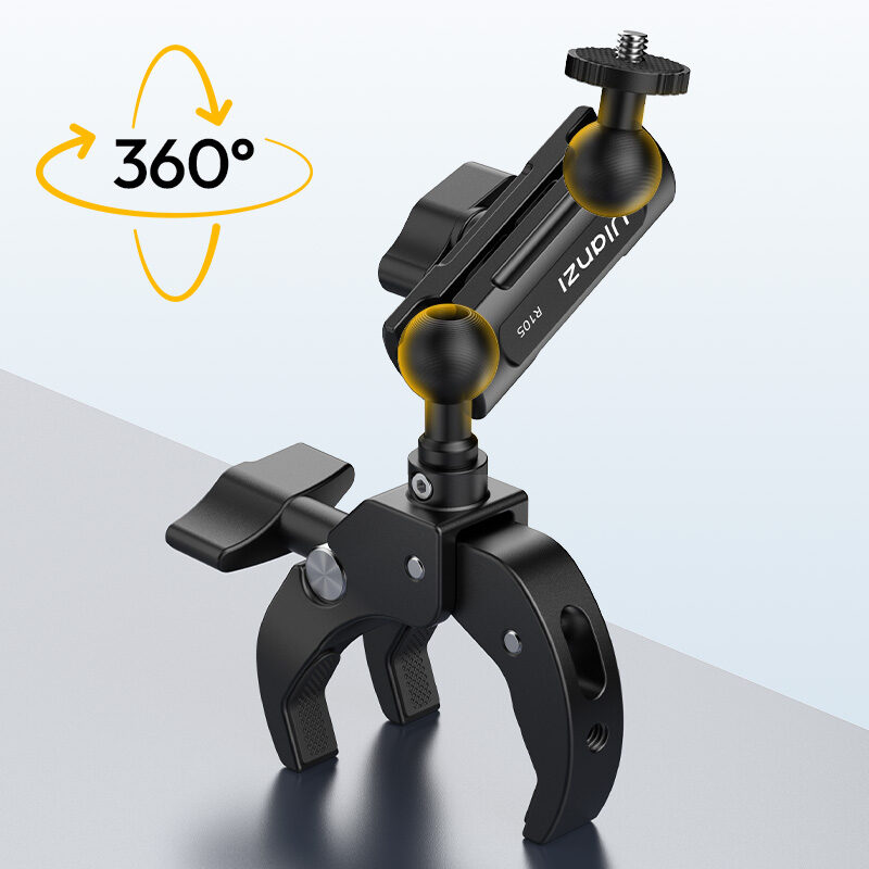 Ulanzi R105 Bicycle Rail Mount Clamp แคลมป์ติดกล้องจักรยาน - 11 Ulanzi r105 bicycle rail mount clamp แคลมป์ติดกล้องจักรยาน 11