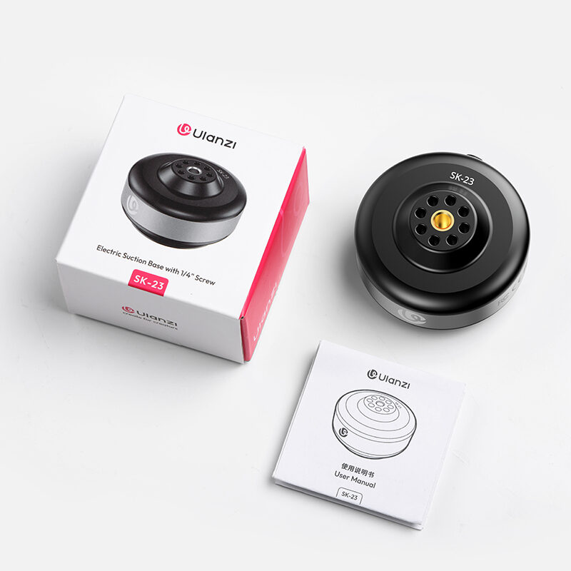 Ulanzi SK-23 Electric Suction Base ฐานดูดติดรถ ติดกระจก - 17 Ulanzi sk 23 electric suction base ฐานดูดติดรถ ติดกระจก 17