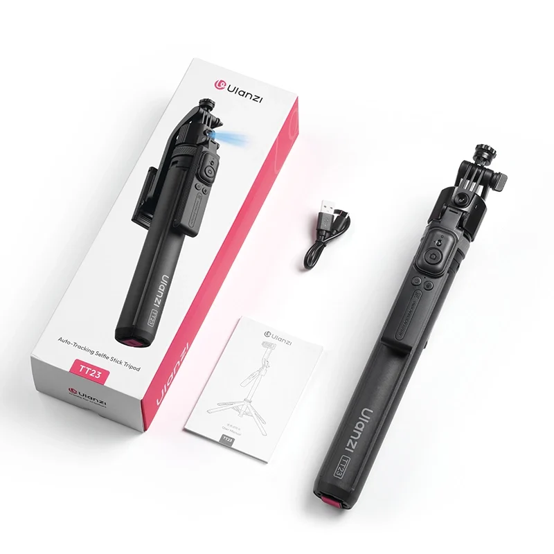 Ulanzi TT23 Auto-Tracking Selfie Stick Tripod _27 Ulanzi tt23 auto tracking selfie stick tripod 27