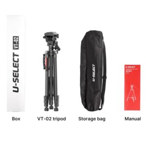 Ulanzi U-Select VT-02 Lightweight Portable Camera Tripod ขาตั้งกล้อง ขาตั้งพกพา-6 Ulanzi u select vt 02 lightweight portable camera tripod ขาตั้งกล้อง ขาตั้งพกพา 6