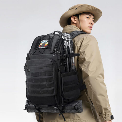 Ulanzi bc007 tactical camera backpack 28l กระเป๋าเป้ กระเป๋ากล้อง แทคติคอล ความจุ 28 ลิตร สำหรับช่างภาพมืออาชีพ 1