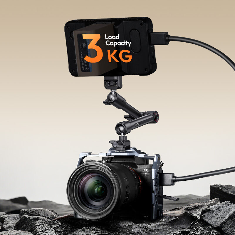 Ulanzi HD02 10-inch Magic Arm Kit แขนจับอุปกรณ์เสริม ต่อกับ ขาตั้งกล้อง_2 Ulanzi hd02 10 inch magic arm kit แขนจับอุปกรณ์เสริม ต่อกับ ขาตั้งกล้อง 2