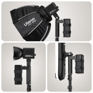 Ulanzi LA06 Light Handle Grip with Power Mount ด้ามจับไฟ LED พร้อมฐานใส่พาวเวอร์แบงค์ แบตสำรอง อเนกประสงค์_11 Ulanzi la06 light handle grip with power mount ด้ามจับไฟ led พร้อมฐานใส่พาวเวอร์แบงค์ แบตสำรอง อเนกประสงค์ 11