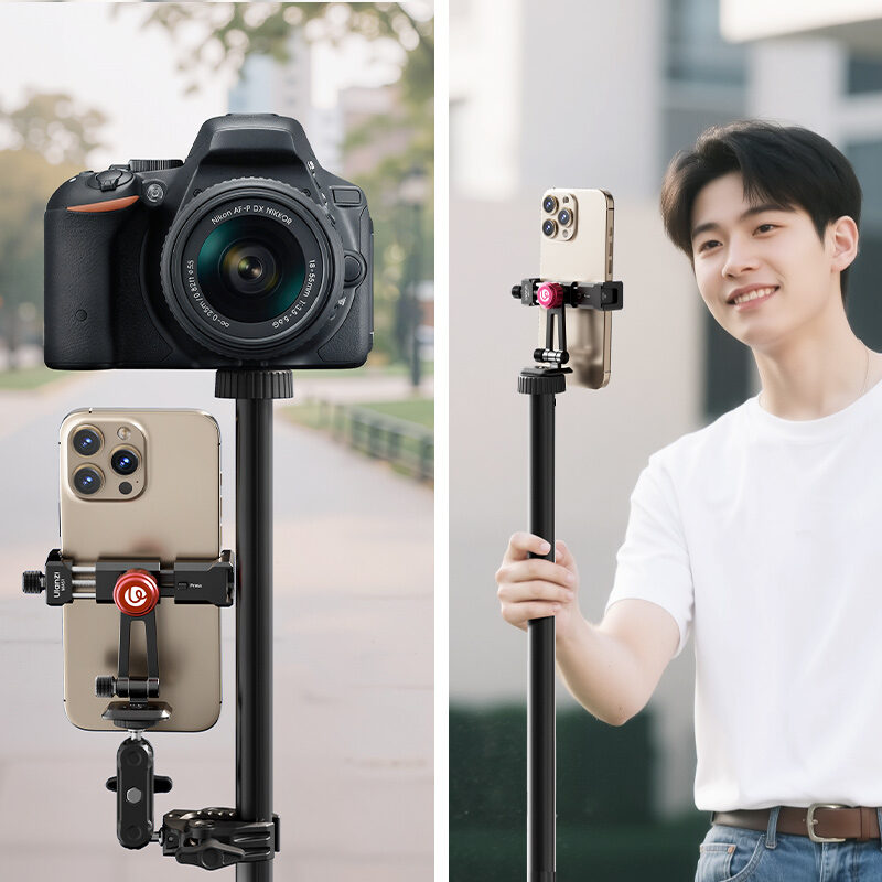 Ulanzi MA51 QuickClip Phone Clamp ที่หนีบโทรศัพท์ หัวจับมือถือ หัวจับ iPhone 17 16 15 แบบปรับได้ พร้อมระบบล็อกเร็ว_10 Ulanzi ma51 quickclip phone clamp ที่หนีบโทรศัพท์ หัวจับมือถือ หัวจับ iphone 17 16 15 แบบปรับได้ พร้อมระบบล็อกเร็ว 10