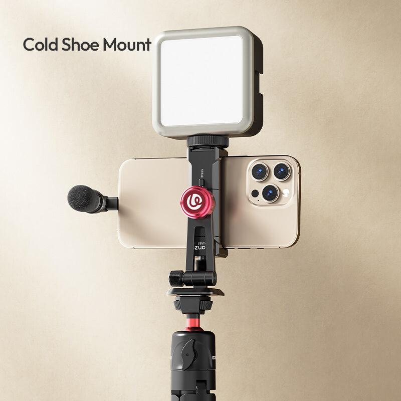 Ulanzi MA51 QuickClip Phone Clamp ที่หนีบโทรศัพท์ หัวจับมือถือ หัวจับ iPhone 17 16 15 แบบปรับได้ พร้อมระบบล็อกเร็ว_9 Ulanzi ma51 quickclip phone clamp ที่หนีบโทรศัพท์ หัวจับมือถือ หัวจับ iphone 17 16 15 แบบปรับได้ พร้อมระบบล็อกเร็ว 9