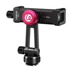 Ulanzi MA61 QuickClip Phone Clamp with Cold Shoe Mount หัวจับมือถือ ระดับมืออาชีพ พร้อมระบบ Quick-Adjust และ Cold Shoe Mount.1 Ulanzi ma61 quickclip phone clamp with cold shoe mount หัวจับมือถือ ระดับมืออาชีพ พร้อมระบบ quick adjust และ cold shoe mount.1
