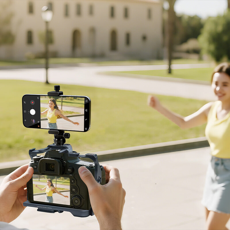 Ulanzi MA61 QuickClip Phone Clamp with Cold Shoe Mount หัวจับมือถือ ระดับมืออาชีพ พร้อมระบบ Quick-Adjust และ Cold Shoe Mount_10 Ulanzi ma61 quickclip phone clamp with cold shoe mount หัวจับมือถือ ระดับมืออาชีพ พร้อมระบบ quick adjust และ cold shoe mount 10