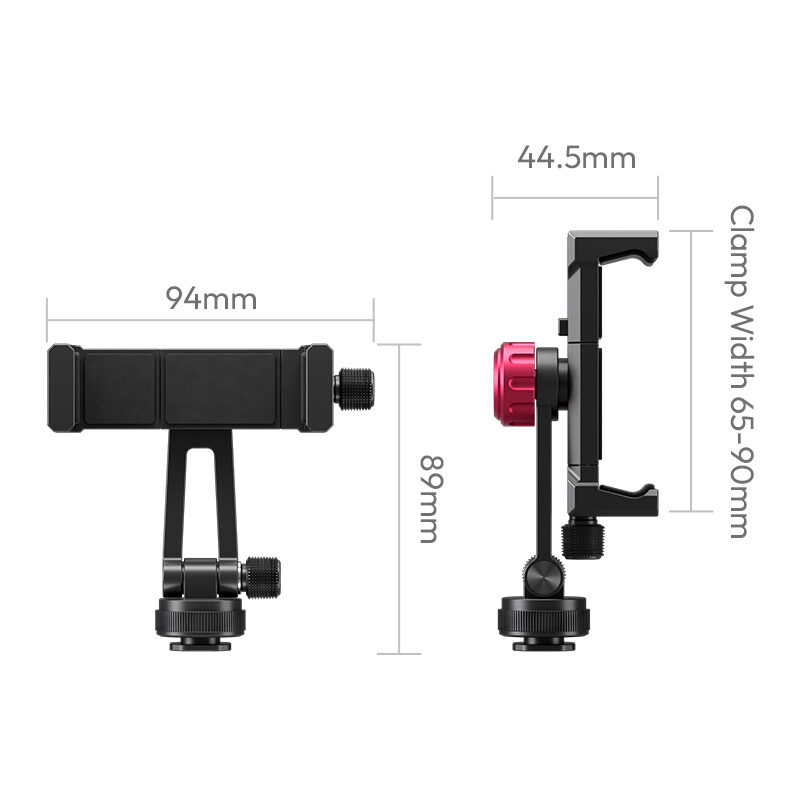Ulanzi MA61 QuickClip Phone Clamp with Cold Shoe Mount หัวจับมือถือ ระดับมืออาชีพ พร้อมระบบ Quick-Adjust และ Cold Shoe Mount_14 Ulanzi ma61 quickclip phone clamp with cold shoe mount หัวจับมือถือ ระดับมืออาชีพ พร้อมระบบ quick adjust และ cold shoe mount 14