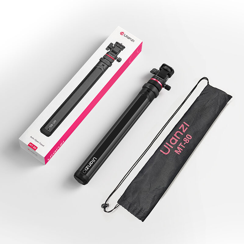 Ulanzi MT-80 Auto-Open Tripod ขาตั้งกล้อง กางอัตโนมัติ ขาตั้งมือถือ ไม้เซลฟี่ ขาตั้ง 2 เมตร_35 Ulanzi mt 80 auto open tripod ขาตั้งกล้อง กางอัตโนมัติ ขาตั้งมือถือ ไม้เซลฟี่ ขาตั้ง 2 เมตร 35