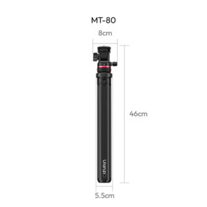 Ulanzi MT-80 Auto-Open Tripod ขาตั้งกล้อง กางอัตโนมัติ ขาตั้งมือถือ ไม้เซลฟี่ ขาตั้ง 2 เมตร_36 Ulanzi mt 80 auto open tripod ขาตั้งกล้อง กางอัตโนมัติ ขาตั้งมือถือ ไม้เซลฟี่ ขาตั้ง 2 เมตร 36