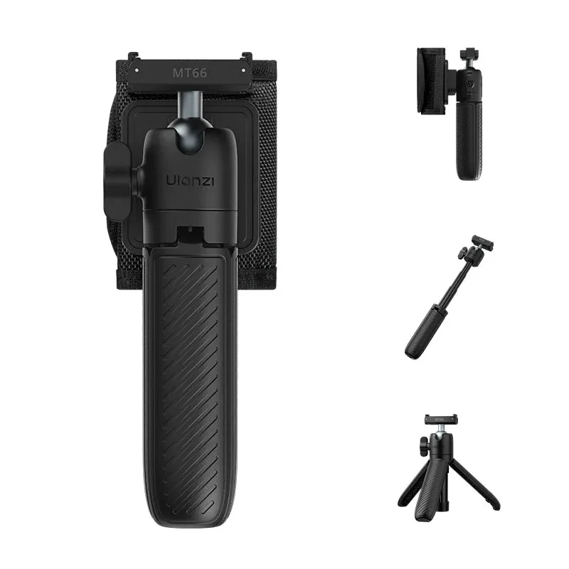 Ulanzi MT66 ClipMate Tripod with Action Connector ขาตั้งกล้อง อเนกประสงค์ 3in1 พร้อม DJI Action 5 Pro Mount และ Velcro Strap Ulanzi mt66 clipmate tripod with action connector ขาตั้งกล้อง อเนกประสงค์ 3in1 พร้อม dji action 5 pro mount และ velcro strap