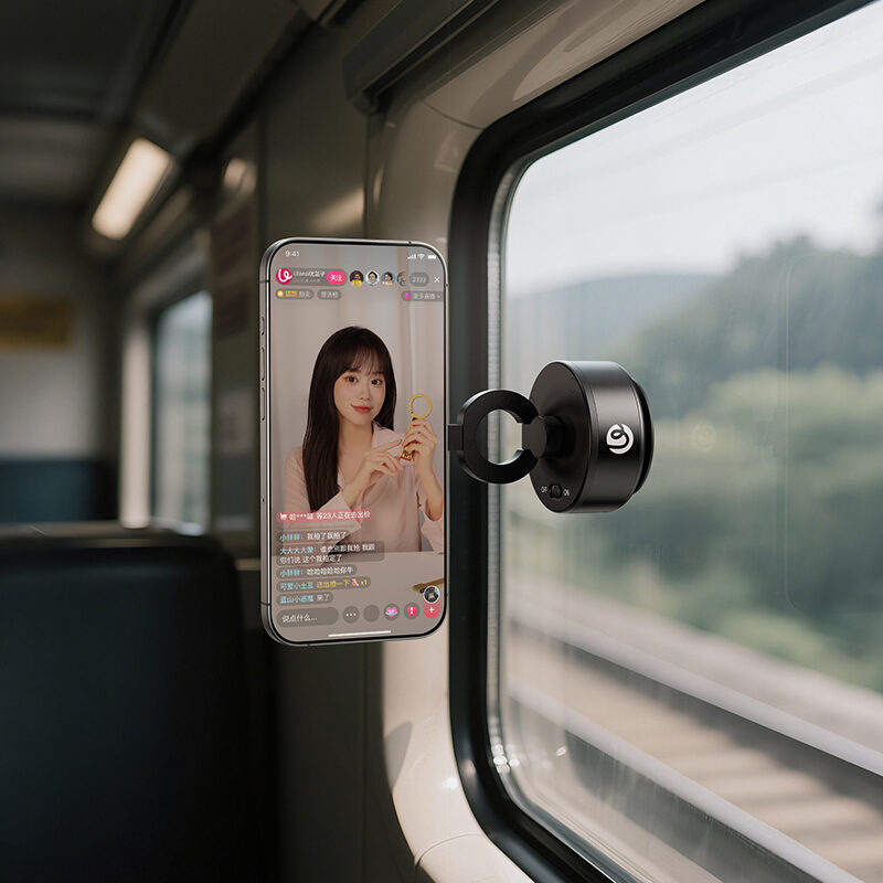 Ulanzi SK-22 Clip-On Electric Suction Cup MagMount ที่วางโทรศัพท์ แม่เหล็กดูดไฟฟ้า ขาตั้ง Magsafe พร้อม MagLock Hook_7 Ulanzi sk 22 clip on electric suction cup magmount ที่วางโทรศัพท์ แม่เหล็กดูดไฟฟ้า ขาตั้ง magsafe พร้อม maglock hook 7