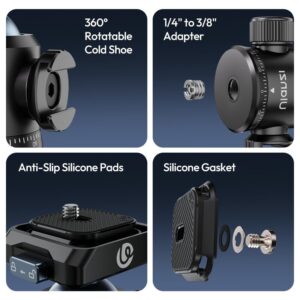 Ulanzi T100 Ball Head UKA Quick Release หัวบอล ขาตั้งกล้อง รองรับน้ำหนักสูงสุด 6kg ระบบปลดเร็ว_ 8 Ulanzi t100 ball head uka quick release หัวบอล ขาตั้งกล้อง รองรับน้ำหนักสูงสุด 6kg ระบบปลดเร็ว 8