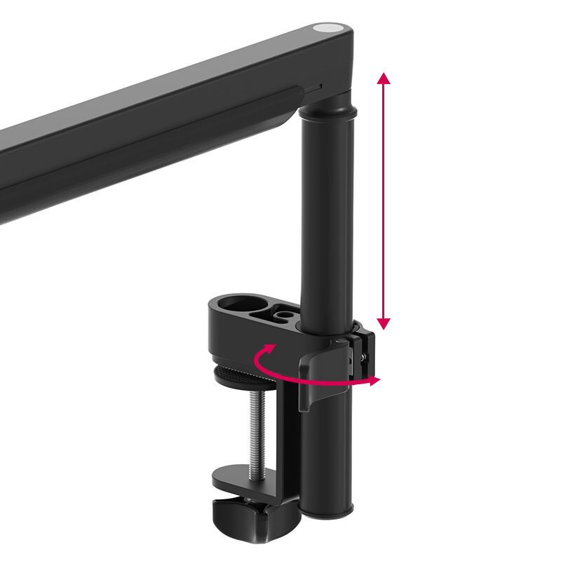 Ulanzi ZJ05 Adjustable Microphone Boom Arm แขนไมโครโฟน ขาจับไมค์หนีบโต๊ะ_11 Ulanzi zj05 adjustable microphone boom arm แขนไมโครโฟน ขาจับไมค์หนีบโต๊ะ 11