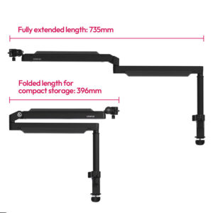 Ulanzi ZJ05 Adjustable Microphone Boom Arm แขนไมโครโฟน ขาจับไมค์หนีบโต๊ะ_6 Ulanzi zj05 adjustable microphone boom arm แขนไมโครโฟน ขาจับไมค์หนีบโต๊ะ 6