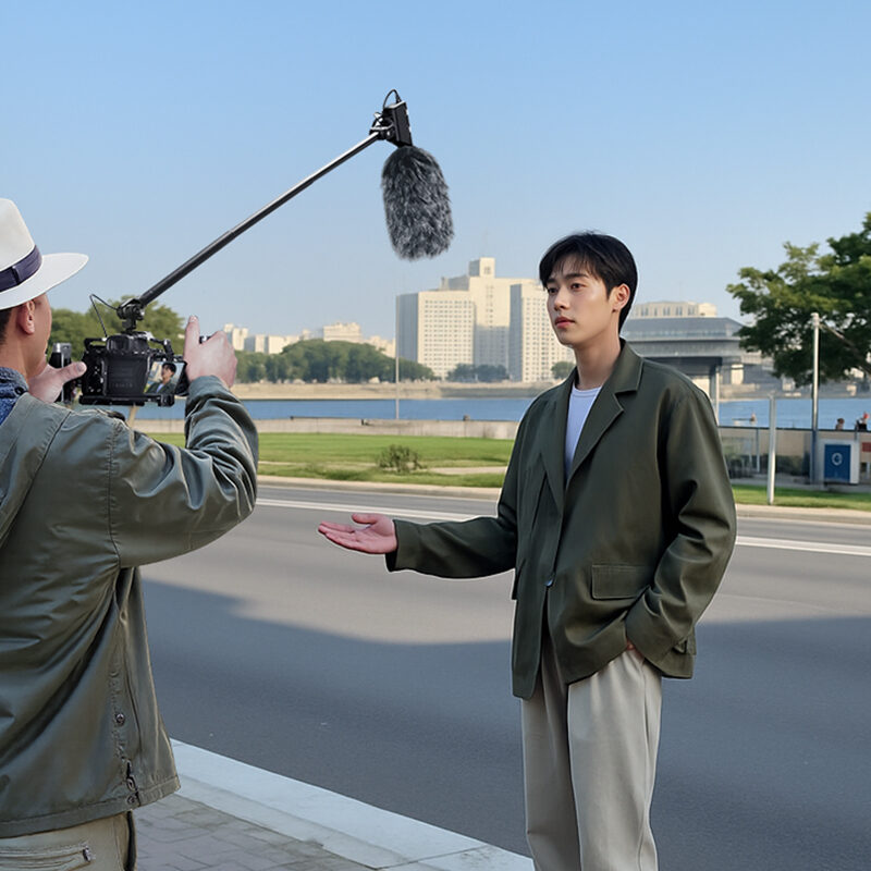 Ulanzi ZJ08 Mic Boom Pole Arm แขนไมโครโฟน แขน Boom ต่อไมค์ ยืดหดได้ ระดับมืออาชีพ_16 Ulanzi zj08 mic boom pole arm แขนไมโครโฟน แขน boom ต่อไมค์ ยืดหดได้ ระดับมืออาชีพ 16