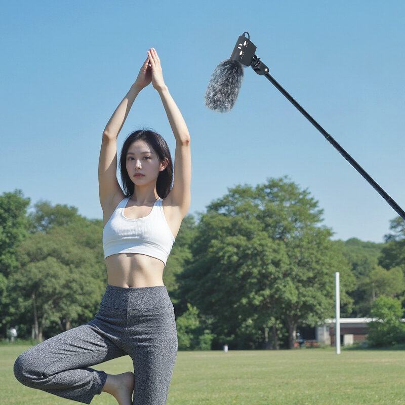 Ulanzi ZJ08 Mic Boom Pole Arm แขนไมโครโฟน แขน Boom ต่อไมค์ ยืดหดได้ ระดับมืออาชีพ_19 Ulanzi zj08 mic boom pole arm แขนไมโครโฟน แขน boom ต่อไมค์ ยืดหดได้ ระดับมืออาชีพ 19