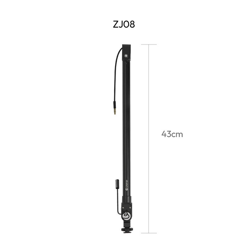 Ulanzi ZJ08 Mic Boom Pole Arm แขนไมโครโฟน แขน Boom ต่อไมค์ ยืดหดได้ ระดับมืออาชีพ_27 Ulanzi zj08 mic boom pole arm แขนไมโครโฟน แขน boom ต่อไมค์ ยืดหดได้ ระดับมืออาชีพ 27
