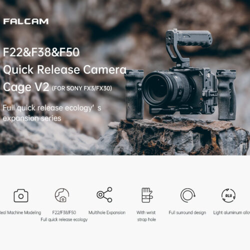 FALCAM F22F38F50 Quick Release Camera Cage V2 for Sony FX3FX30 - เคสกล้องระบบ Quick Release