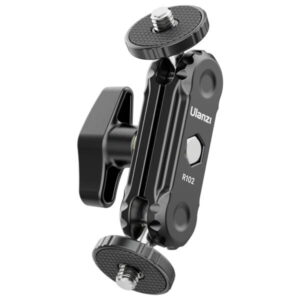 Ulanzi R102 Double Ball Head Mount - ขาจับหัวบอลคู่ปรับมุม 360° สำหรับกล้องและอุปกรณ์เสริม Ulanzi r102 double ball head mount ขาจับหัวบอลคู่ปรับมุม 360° สำหรับกล้องและอุปกรณ์เสริม