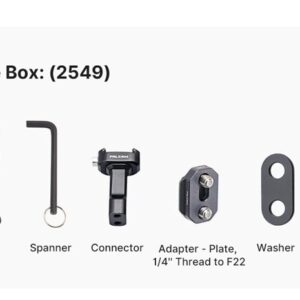 FALCAM F22 QR Side Handle ด้ามจับระบบ Quick Release วัสดุ Micarta (11) Falcam f22 qr side handle ด้ามจับระบบ quick release วัสดุ micarta (11)