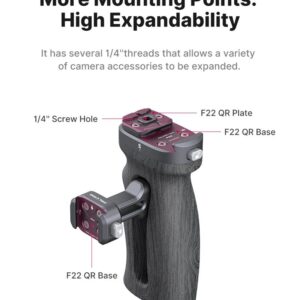 FALCAM F22 QR Side Handle ด้ามจับระบบ Quick Release วัสดุ Micarta (8) Falcam f22 qr side handle ด้ามจับระบบ quick release วัสดุ micarta (8)