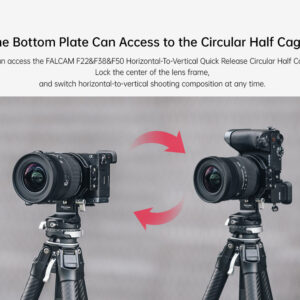 FALCAM F22&F38 Quick Release Bottom Plate for Sony A6700 - เพลตต่อยึดกล้องพร้อมระบบปลดเร็ว เพลทปลดเ (5) Falcam f22&f38 quick release bottom plate for sony a6700 เพลตต่อยึดกล้องพร้อมระบบปลดเร็ว เพลทปลดเ (5)