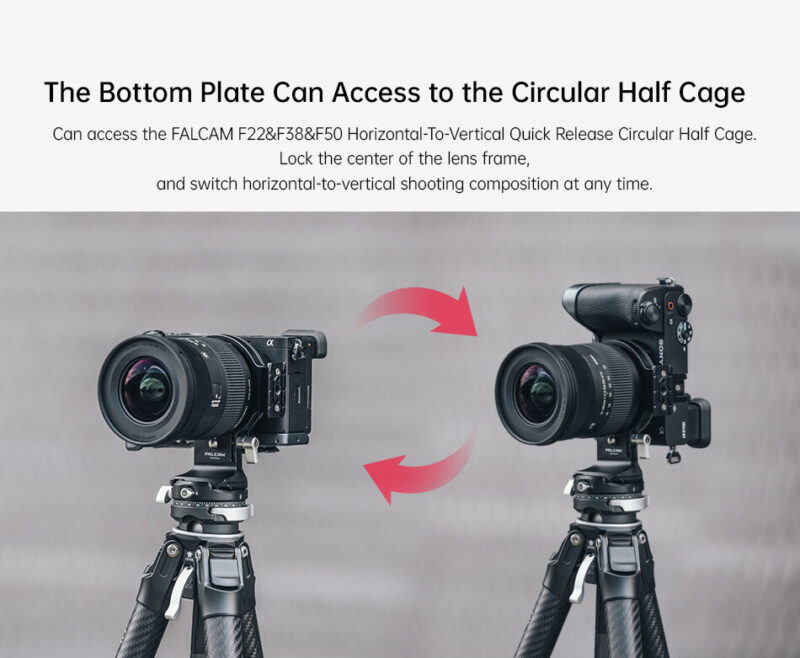 FALCAM F22&F38 Quick Release Bottom Plate for Sony A6700 - เพลตต่อยึดกล้องพร้อมระบบปลดเร็ว เพลทปลดเ (5) Falcam f22&f38 quick release bottom plate for sony a6700 เพลตต่อยึดกล้องพร้อมระบบปลดเร็ว เพลทปลดเ (5)