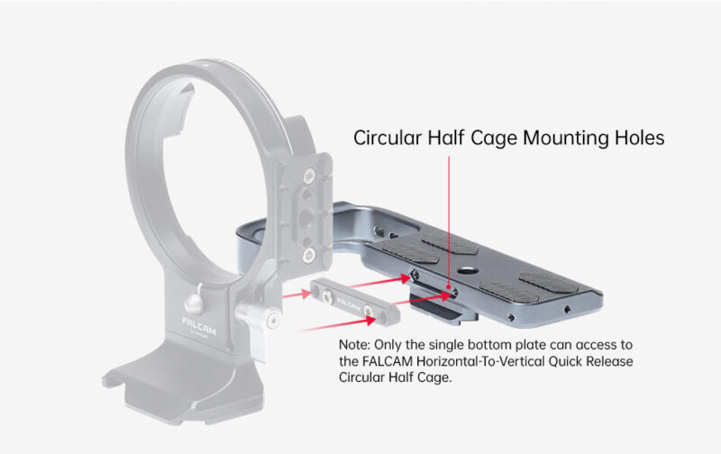 FALCAM F22&F38 Quick Release Bottom Plate for Sony A6700 - เพลตต่อยึดกล้องพร้อมระบบปลดเร็ว เพลทปลดเ (8) Falcam f22&f38 quick release bottom plate for sony a6700 เพลตต่อยึดกล้องพร้อมระบบปลดเร็ว เพลทปลดเ (8)