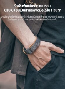 Falcam maglink quick magnetic buckle braided wrist strap m00a3801 สายรัดข้อมือ แม่เหล็กแบบถัก สำหรับกล้อง สายคล้องกล้อง (8)