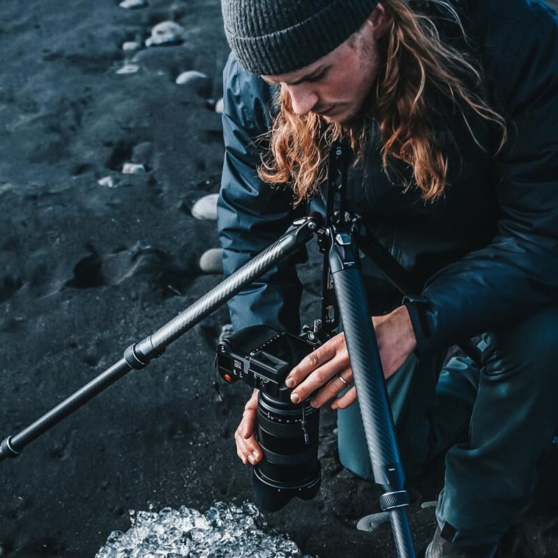 FALCAM TreeRoot R141K-320P Quick Lock Travel Tripod - ขาตั้งกล้องคาร์บอนไฟเบอร์สำหรับมืออาชีพ (4) Falcam treeroot r141k 320p quick lock travel tripod ขาตั้งกล้องคาร์บอนไฟเบอร์สำหรับมืออาชีพ (4)