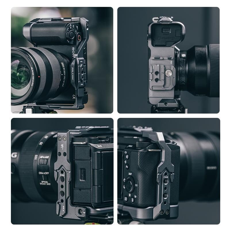 Falcam F22F38F50 Quick Release Camera Cage for Sony ZV-E1 - เคจกล้องระบบปลดเร็ว พร้อม Interface ครบครัน (2) Falcam f22f38f50 quick release camera cage for sony zv e1 เคจกล้องระบบปลดเร็ว พร้อม interface ครบครัน (2)